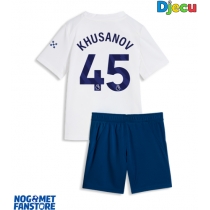Manchester City Abdukodir Khusanov #45 Rezervni Dres za djecu 2026-27 Kratak Rukav (+ Kratke hlače)